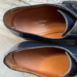 Common Projects | Shoes | Common Projects Derby Shine Navy  display picture 1
